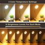 Imagem de Luz de leitura com clipe DINGLILIGHTING Regulável 48 LED USB