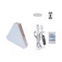 Imagem de Luz de Parede LED RGB Triangular - Super Fina, Wi-Fi, Bluetooth e Controle por App