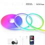Imagem de Luz De Tira LED RGB Zigbee 3.0 Neon USB 5V Regulável Funciona Com Tuya SmartThings Alexa Google