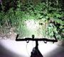 Imagem de Luz Forte Farol Lanterna Bicicleta T6 Duplo 2*600 lumens Led Com Zoom 3 Focos 5 Modos Recarregável - MTBK02