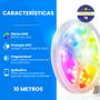 Imagem de Luz Led Colorida Fita Rgb Via Bluetooth Profissional De 10m