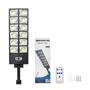 Imagem de Luz LED Solar Externa 7700LM - 720 LEDs - 3 Modos - Controle Remoto - À Prova D'Água