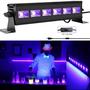 Imagem de Luz Negra Ultravioleta UV Barra 6 LEDs Efeitos De Iluminação Especiais Neon Para Festa 20w LKUV6