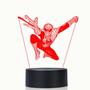 Imagem de Luz Noturna Infantil Nouyet 3D LED - Smart Touch com 7 Cores