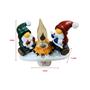 Luz Noturna LED 3D FOTN - Gnome Natalino com Fogueira Imagem de Luz Noturna LED 3D FOTN - Gnome Natalino com Fogueira