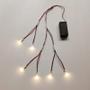 Imagem de Luz Noturna LED DIY com Pequenos Grânulos - Modelo Criativo com Bateria