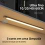 Imagem de Luz Noturna LED Ultrafina com Sensor de Movimento - Sem Fio e Recarregável via USB