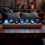 Imagem de Luz Noturna NoelWink Planet Crystal Ball - 7 Unidades com Base de LED