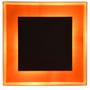 Imagem de Luz Plafon Indireta Sobrepor 40x40 Preto Com Cobre