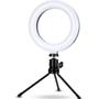 Imagem de Luz Ring Light 15cm Usb Estética Selfie Uso Mesa E Tripé