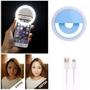 Imagem de Luz Selfie Ring Light Clipe Anel Led Flash Celular AZUL