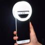 Imagem de Luz Selfie Ring Light Clipe Anel Led Flash Celular Universal