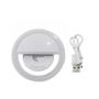 Imagem de Luz Selfie Ring Light Clipe Anel Led Flash Uni Branco