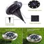 Imagem de Luz solar externa Solar Garden Stake x4 com painel embutido