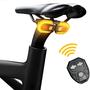 Imagem de Luz Traseira de Bicicleta Recarregável via USB - LED Sem Fio para MTB