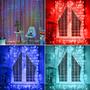 Imagem de Luzes de Cortina LED com 300 LEDs RGB - Efeito Arco-Íris