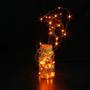 Imagem de Luzes de Fada CYLAPEX Laranja - 3,3m com 20 LEDs - Pacote com 6