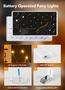 Imagem de Luzes de Fada Minetom - 20 LEDs, 2m, Bateria - Pacote com 12