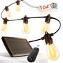 Imagem de Luzes de Fada Solar com Controle Remoto - 30,5 Metros (96 LEDs + 6)