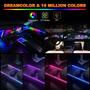 Imagem de Luzes de faixa de LED para interior de carro Jushope Dreamcolor 4m 612 LEDs