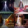 Imagem de Luzes De Natal Em Cascata De Estrelas LED Decorações Para Árvore Casa Feriado 2024 2025