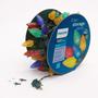 Imagem de Luzes de Natal Philips - 100 LEDs Multicolor C9 Facetadas