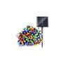 Imagem de Luzes de Natal Solares de 10 Metros com 100 LEDs Multicoloridos
