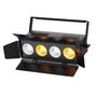 Imagem de Luzes de Palco LED Sparklingtrack 200W - Par Can com Portas de Celeiro