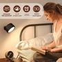 Imagem de Luzes de Parede LED Recarregáveis - USB, Ajustáveis e com Controle Remoto