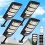 Imagem de Luzes de Rua Solares PLMMY - 6500K - À Prova D'Água com Sensor de Movimento