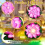 Imagem de Luzes flutuantes Liliful Lotus (24 unidades)