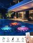 Imagem de Luzes Flutuantes para Piscina IIQ - Multicoloridas (Pacote com 4)