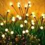 Imagem de Luzes Solares de Vaga-lume à Prova D'Água para Jardim - 6/8/10 LEDs - Decoração de Paisagem