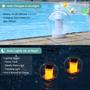 Imagem de Luzes solares flutuantes de piscina VISOFO para piscina (1 unidade)