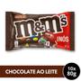 Imagem de M&Ms Chocolate Ao Leite Mars Kit 10 Unidades De 80G