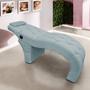 Imagem de Maca Estética Com Massagem Estofada Para Salão Design de Sobrancelhas Soft Veludo Azul Tiffany SOFA STORE