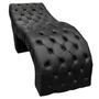 Imagem de Maca Extensão De Cílios e Sobrancelhas com Massagem + Cadeira Mocho material sintético Preto SOFA STORE