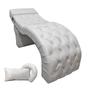 Imagem de Maca Luxo VIP com Massagem Carregador USB e Tachinhas material sintético Off White SOFA STORE