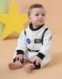 Imagem de Macacão Bebê Astronauta Infantil Traje Espacial Branca