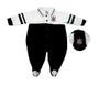 Imagem de Macacão Bebê Corinthians Plush Longo Com Boné Oficial