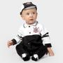 Imagem de Macacão Bebê Corinthians Plush Longo Com Boné Oficial