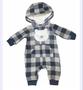 Imagem de Macacão Bebe Menino Fleece Com Zíper Carters Envio Rapido 