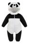 Imagem de Macacão Bebe Pijama Panda Fantasia Carnaval Halloween