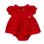 Imagem de Macacão Body Vermelho Bebê Menina Anjos Baby 233626