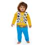 Imagem de Macacão com capuz e zíper da Disney Pixar Toy Story Woody Baby Boys Azul/Amarelo 6-9 meses