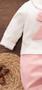 Imagem de Macacão de bebê menina em malha de algodão