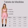 Imagem de Macacão Feminino Poliamida Suplex Canelado Compressão Bojo Longo Fit ñ Transparente Academia Fitness