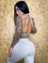 Imagem de Macacão Fitness Com Bojo e Empina Bumbum Academia Poliamida