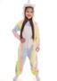 Imagem de Macacao kigurumi infantil unissex para bebe unicornio