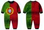 Imagem de Macacão Pijama Bandeira Portugal infantil tip top